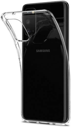 Spigen Liquid Crystal Samsung Galaxy S20 Hoesje Flexibel Transparant afbeelding 4