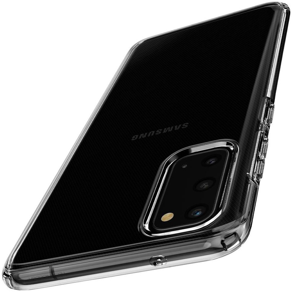 Spigen Liquid Crystal Samsung Galaxy S20 Hoesje Flexibel Transparant afbeelding 5