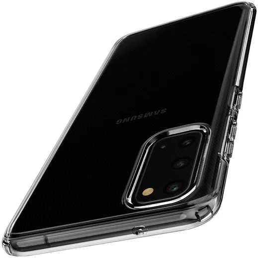 Spigen Liquid Crystal Samsung Galaxy S20 Hoesje Flexibel Transparant afbeelding 5