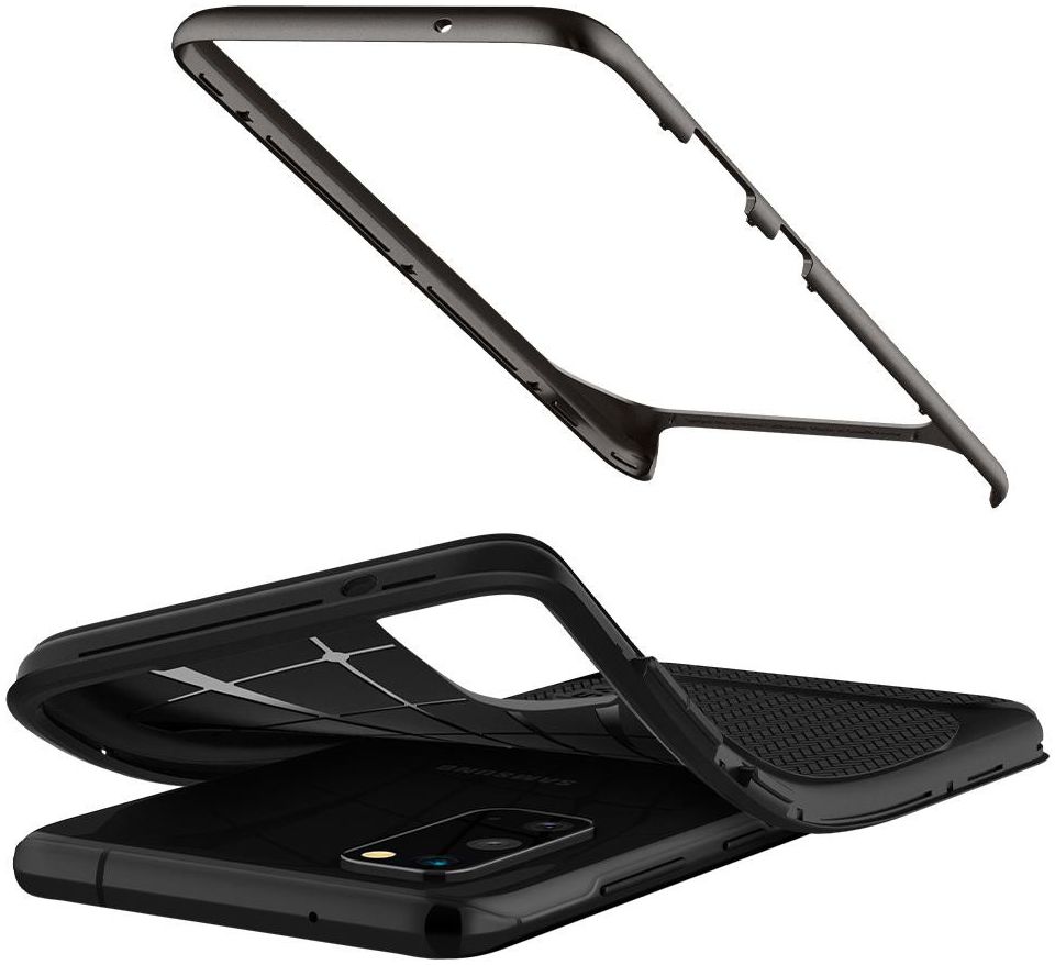 Spigen Neo Hybrid Samsung Galaxy S20 Hoesje Gunmetal afbeelding 2