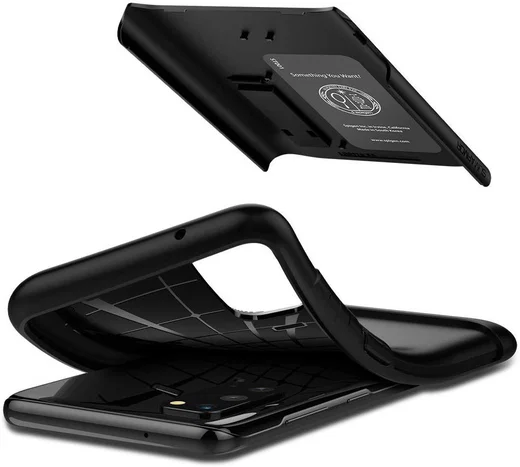 Spigen Slim Armor Samsung Galaxy S20 Hoesje Zwart afbeelding 2