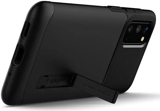Spigen Slim Armor Samsung Galaxy S20 Hoesje Zwart afbeelding 4