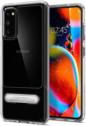 Spigen Slim Armor Essential S Samsung Galaxy S20 Hoesje Transparant afbeelding 1