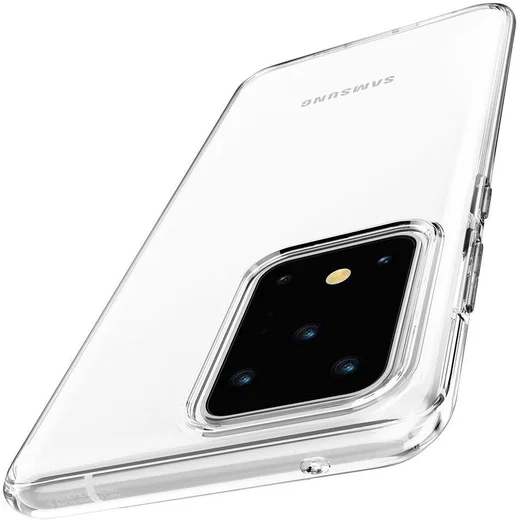 Spigen Liquid Crystal Samsung Galaxy S20 Ultra Hoesje Transparant afbeelding 5