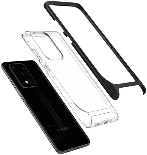 Spigen Neo Hybrid Samsung Galaxy S20 Ultra Hoesje Transparant/Zwart afbeelding 6