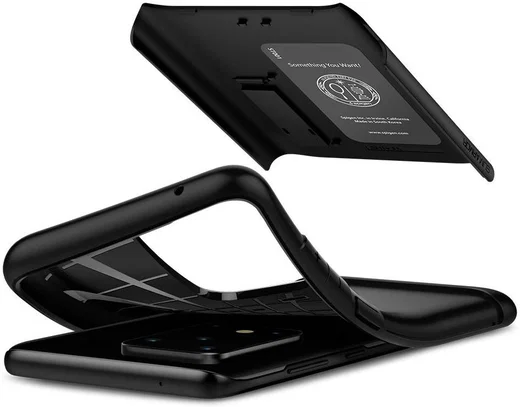 Spigen Slim Armor Samsung Galaxy S20 Ultra Hoesje Zwart afbeelding 2