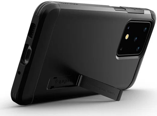 Spigen Tough Armor Samsung Galaxy S20 Ultra Hoesje Zwart afbeelding 4