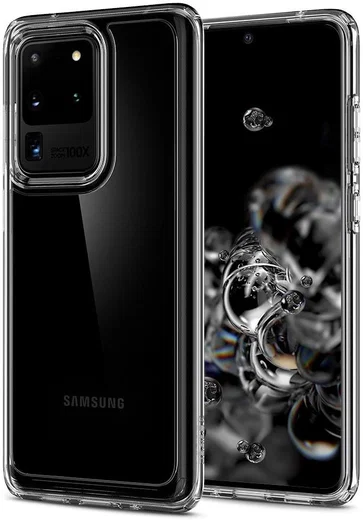 Spigen Ultra Hybrid Samsung Galaxy S20 Ultra Hoesje Transparant afbeelding 1