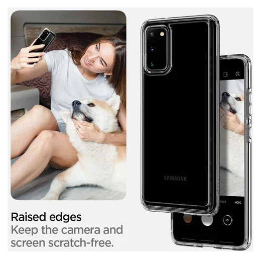 Spigen Ultra Hybrid Samsung Galaxy S20 Ultra Hoesje Transparant afbeelding 10