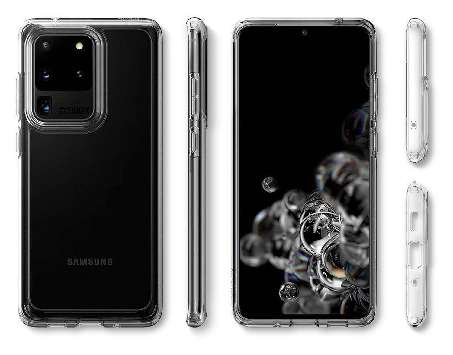 Spigen Ultra Hybrid Samsung Galaxy S20 Ultra Hoesje Transparant afbeelding 5
