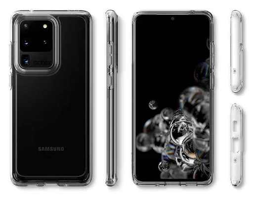 Spigen Ultra Hybrid Samsung Galaxy S20 Ultra Hoesje Transparant afbeelding 5