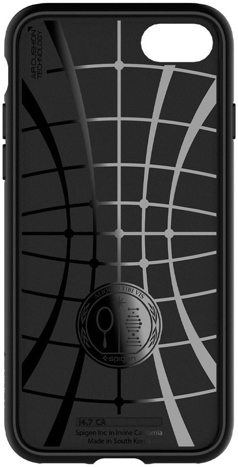 Spigen Core Armor Apple iPhone SE (2020) Hoesje Zwart afbeelding 2