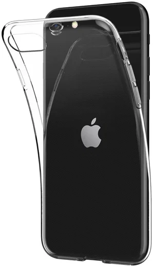 Spigen Crystal Flex Apple iPhone SE (2020) Hoesje Transparant afbeelding 2
