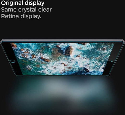 Spigen Apple iPad 10.2 (2019/2020/2021) Tempered Glass Screenprotector afbeelding 6