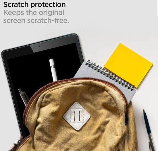 Spigen Apple iPad 10.2 (2019/2020/2021) Tempered Glass Screenprotector afbeelding 7