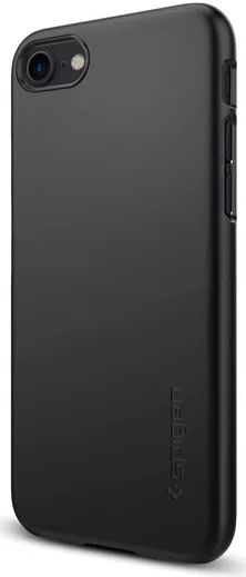 Spigen Thin Fit iPhone SE (2020/2022) / 8 / 7 Hoesje Zwart afbeelding 9