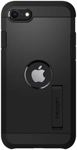 Spigen Tough Armor Apple iPhone SE (2020/2022) Hoesje Zwart afbeelding 2