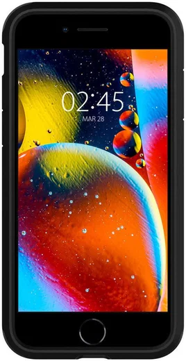 Spigen Tough Armor Apple iPhone SE (2020/2022) Hoesje Zwart afbeelding 11