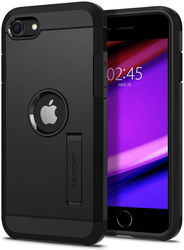 Spigen Tough Armor Apple iPhone SE (2020/2022) Hoesje Zwart afbeelding