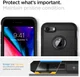 Spigen Tough Armor Apple iPhone SE (2020/2022) Hoesje Zwart afbeelding 6