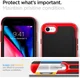 Spigen Neo Hybrid Apple iPhone SE (2020) Hoesje Rood afbeelding 5