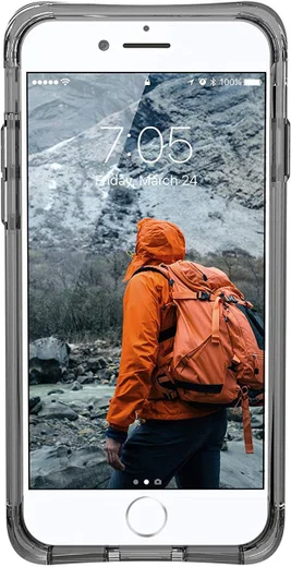 Urban Armor Gear Plyo Apple iPhone SE (2020/2022) Hoesje Ice afbeelding 4