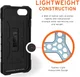 Urban Armor Gear Pathfinder iPhone SE 2020/2022 Hoesje Zwart afbeelding 7