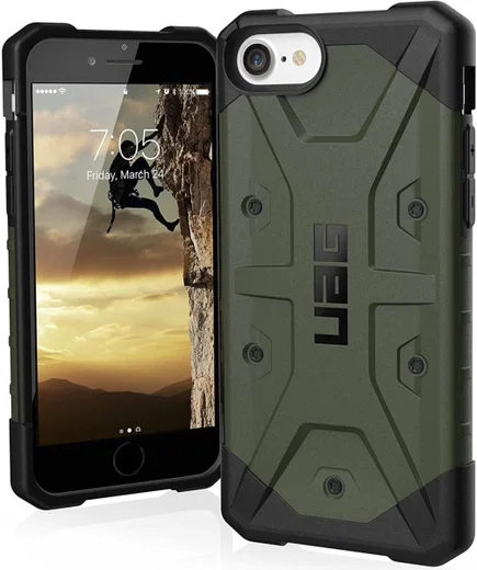 Urban Armor Gear Pathfinder Series iPhone SE 2020 Hoesje Olive afbeelding 2