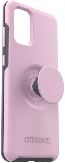 Otter + Pop Symmetry Series Samsung Galaxy S20 Plus Hoesje Roze afbeelding 8
