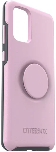 Otter + Pop Symmetry Series Samsung Galaxy S20 Plus Hoesje Roze afbeelding 11