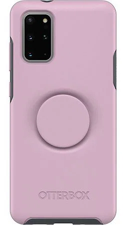 Otter + Pop Symmetry Series Samsung Galaxy S20 Plus Hoesje Roze afbeelding 12
