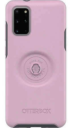 Otter + Pop Symmetry Series Samsung Galaxy S20 Plus Hoesje Roze afbeelding 14