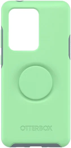 Otter + Pop Symmetry Series Samsung Galaxy S20 Ultra Hoesje Mint Groen afbeelding 10