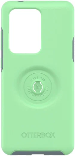 Otter + Pop Symmetry Series Samsung Galaxy S20 Ultra Hoesje Mint Groen afbeelding 12