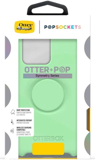 Otter + Pop Symmetry Series Samsung Galaxy S20 Ultra Hoesje Mint Groen afbeelding 18