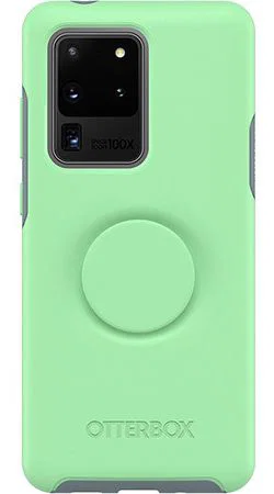 Otter + Pop Symmetry Series Samsung Galaxy S20 Ultra Hoesje Mint Groen afbeelding 9
