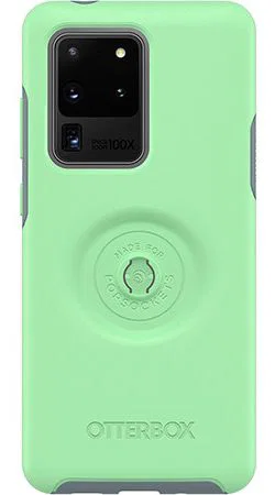 Otter + Pop Symmetry Series Samsung Galaxy S20 Ultra Hoesje Mint Groen afbeelding 11