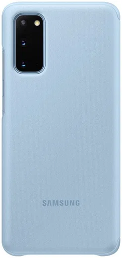 Origineel Samsung Galaxy S20 Hoesje Clear View Cover Blauw afbeelding 4