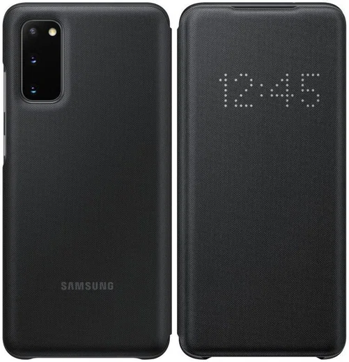 Origineel Samsung Galaxy S20 Hoesje LED View Cover Zwart afbeelding 5