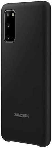 Origineel Samsung Galaxy S20 Hoesje Silicone Back Cover Zwart afbeelding 4