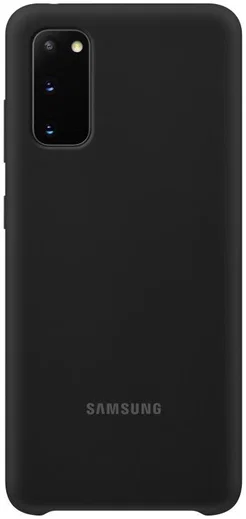 Origineel Samsung Galaxy S20 Hoesje Silicone Back Cover Zwart afbeelding 1