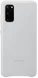 Origineel Samsung Galaxy S20 Hoesje Leather Back Cover Wit afbeelding 1