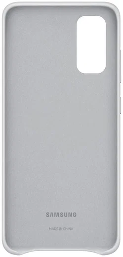 Origineel Samsung Galaxy S20 Hoesje Leather Back Cover Wit afbeelding 4
