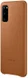 Origineel Samsung Galaxy S20 Hoesje Leather Back Cover Bruin afbeelding 3