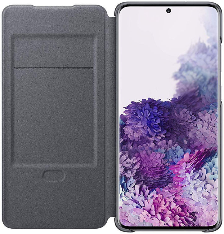 Origineel Samsung Galaxy S20 Plus Hoesje LED View Cover Grijs afbeelding 2