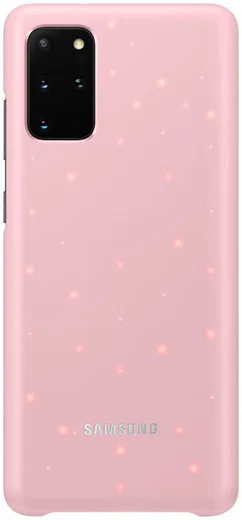 Origineel Samsung Galaxy S20 Plus Hoesje LED Back Cover Roze afbeelding 1