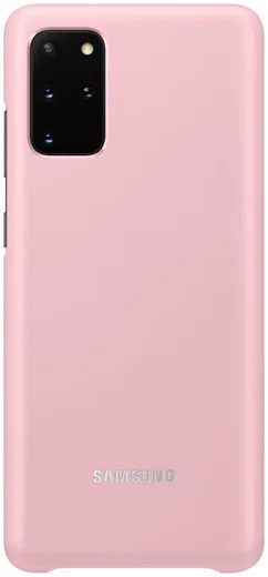 Origineel Samsung Galaxy S20 Plus Hoesje LED Back Cover Roze afbeelding 2