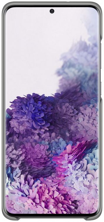 Origineel Samsung Galaxy S20 Plus Hoesje LED Back Cover Grijs afbeelding 3