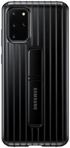 Origineel Samsung S20 Plus Hoesje Protective Standing Cover Zwart afbeelding 1