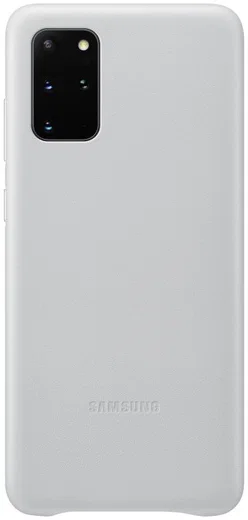 Origineel Samsung Galaxy S20 Plus Hoesje Leather Back Cover Wit afbeelding 1